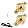 Create idea 4 Stück SMB-Stecker auf MCX-Stecker-Adapterstecker für DAB DVB-T