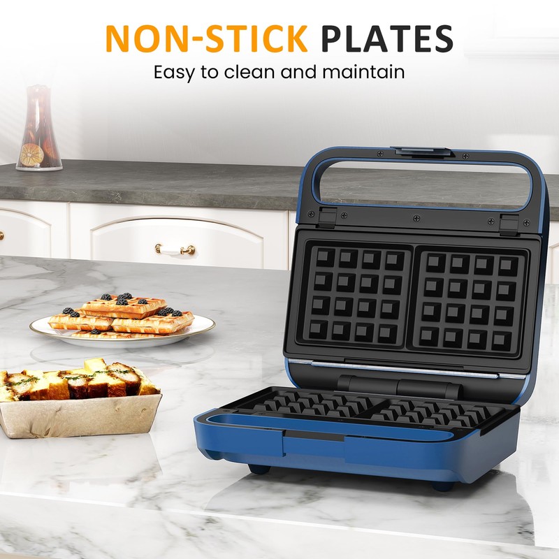 Sunvivi Pro Sandwich Maker Panini Press Grill, 3 in 1