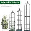 iMountek 2 Pack Garden Obelisk Trellis for Climbing Plants 5.9Ft