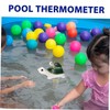BESPORTBLE 2pcs Floating Thermometer Pool Bathtub Aquarium Reptile Thermometer Large