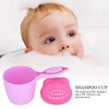 2 Colors Baby Bath Rinse Cup, Baby Shampoo Cup Baby