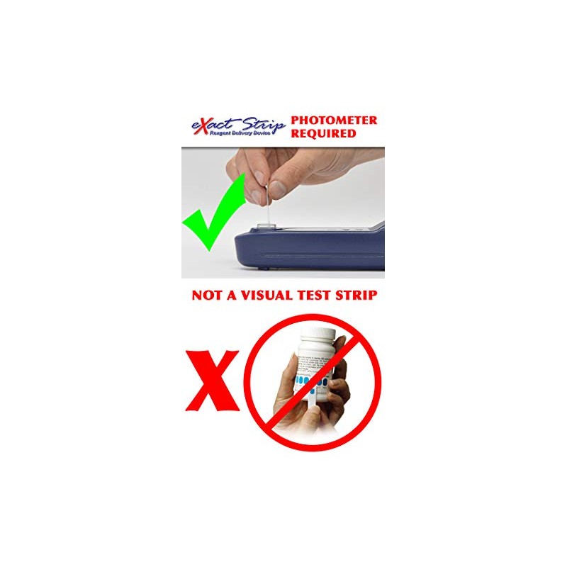 eXact 486629 Micro Calcium Hardness Strip for Photometers