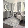 Laura Ashley Turkish Mystic Chenille Accent Rug - Genevive |
