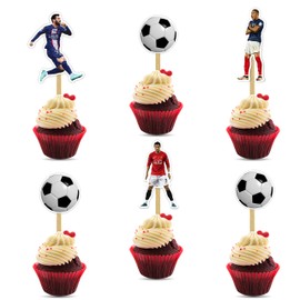Seyal® Soccer Football Cupcake Topper