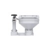SEAFLO Manually Operated Marine Toilet Boating Head
