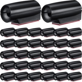 Frienda 30 Pcs Deer Whistles for Vehicles Wind Activated Ultrasonic Deer Warning, Whistles Avoids Collisions, Warning Devices with Waterproof Adhesive Tapes for Car/Motorcycle(E Style)
