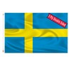 Sweden Swedish Flag 3x5 Three Layer & Double Sided Flag