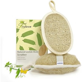 Esponja de Lufa Egipcia Natural Firstwon: Exfoliación Corporal Profunda