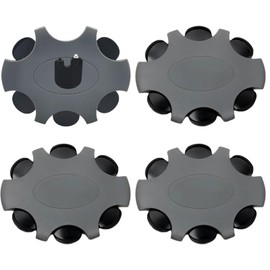 fKiZanthene 24pcs Black Hearing Aid Wax Filters, ABS Replacement Guards for Home Use