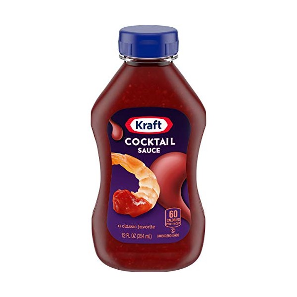 Kraft Cocktail Sauce (12 oz Bottles, Pack of 12)