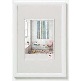 walther design Trendstyle KP520W Picture Frame, 15 x 20 cm Plastic Frame, White