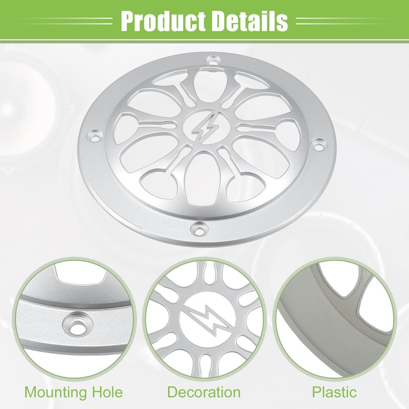 A ABSOPRO 4" Car Speaker Grille Cover Round with Screws