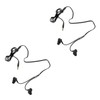 LABRIMP 2pcs Ear Hanging Headphones Comfortable Wired Earbuds for Sports