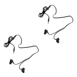 LABRIMP 2pcs Ear Hanging Headphones Comfortable Wired Earbuds for Sports Connector Call Music Functionality Noise Isolation Design Compatible with Laptop Mobile Phones