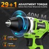WorkBless 12V Brushless Power Drill, Cordless Drill with LCD Smart