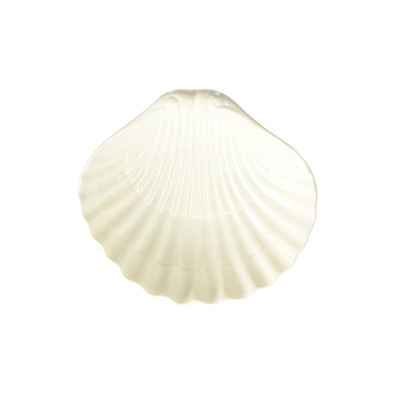Abbott Collection Shell Soap Dish, White