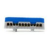 Pollmann N12-F2 Null Conductor Terminal 12-Pin Blue