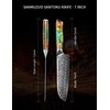 SANMUZUO Santoku Knife - 7 inch - Xuan Series -