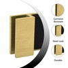 FHC SQDS1SB Square Swinging Shower Door Stop - Satin Brass