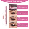 ISOOLU Fairy Lash Clusters Manga Individual Lashes C Curl Wispy
