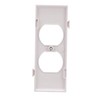 EATON STC8W Arrow Hart Mid Size Wall Plate, 1 Gang,