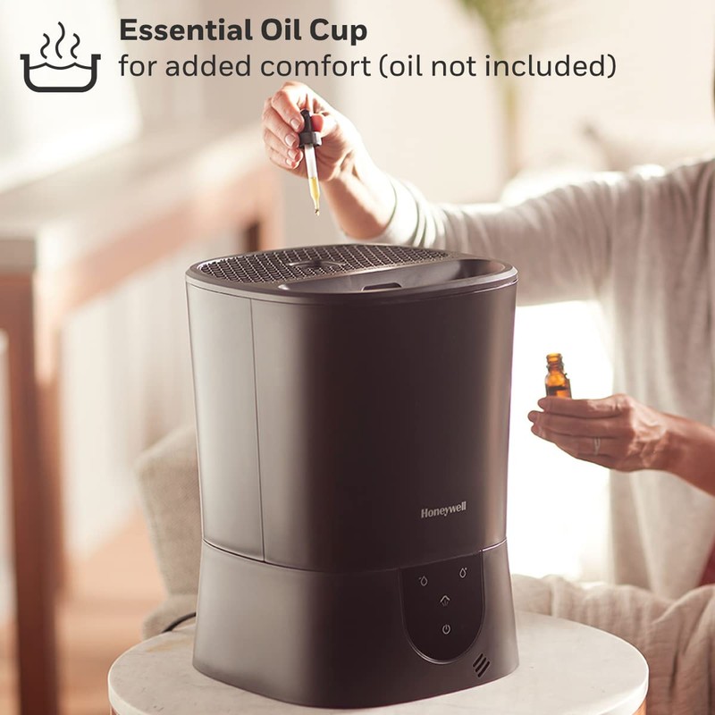Honeywell Easy-to-Care Filter Free Warm Mist Humidifier, Medium Rooms, 1.5