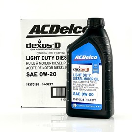 ACDelco (x7) ACDelco 0W-20 dexosD Diesel Motor Oil 10-9277, 19370138 - 3.0L LM2 Duramax