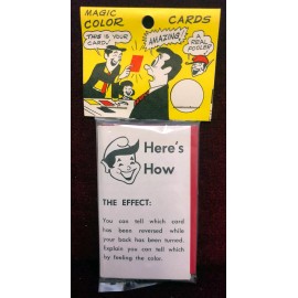 Vintage Fun Inc Magic Color Cards