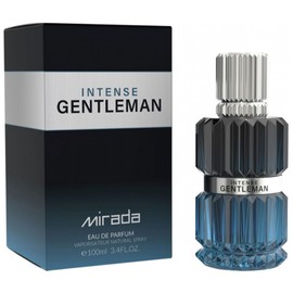 MIRADA Gentleman Intense, Men's Eau de Parfum (EDP) 3.4 FL. Oz (100ml), Men’s Perfume with Notes of Bergamot, Lemon, Ginger, Lavender, Mint, Apple, Juniper, Cardamom, Geranium, Vanilla