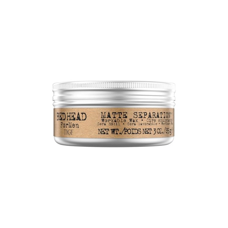 Tigi Bed Head for Men, Matte Separation Workable Wax ear