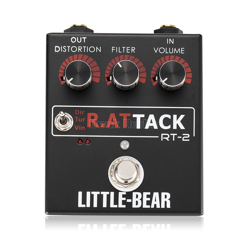 Nobsound Little Bear 3 RAT Tack Guitar Bass Distortion Effector