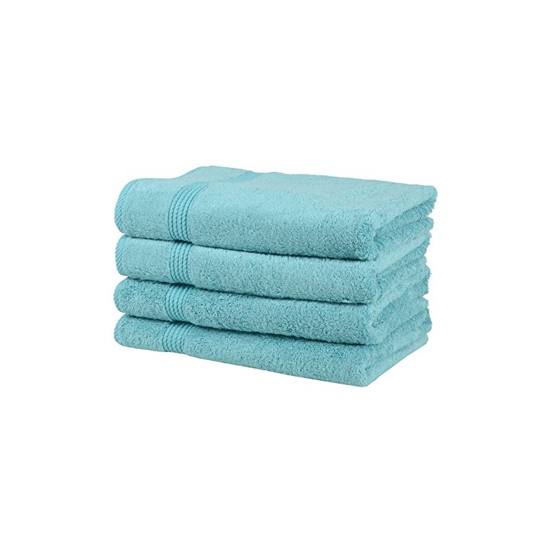 Bamboo Bliss Lagoon Blue Bamboo Luxury Bath Towel Plush Soft