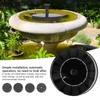Solar Fountains Automatic Floating Solar Powered Fountain Pump for Pond