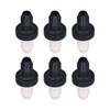 6Pcs Check Valve Plastic Non Return 1 Way Inline Valve