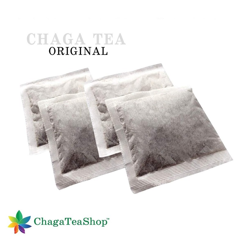 Siberian Chaga Mushroom Individual Filter Tea Bags Original 50 Filter