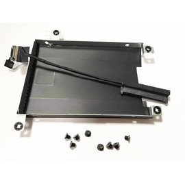 CSEZWASM SSD SATA Hard Drive Cable w/ 2.5" HDD Caddy Bracket 0ND8N9 ND8N9 for Dell Latitude 5500 5501 5502 5505 Precision 3540 3541 3542 3550 3551 0XY5F7 XY5F7