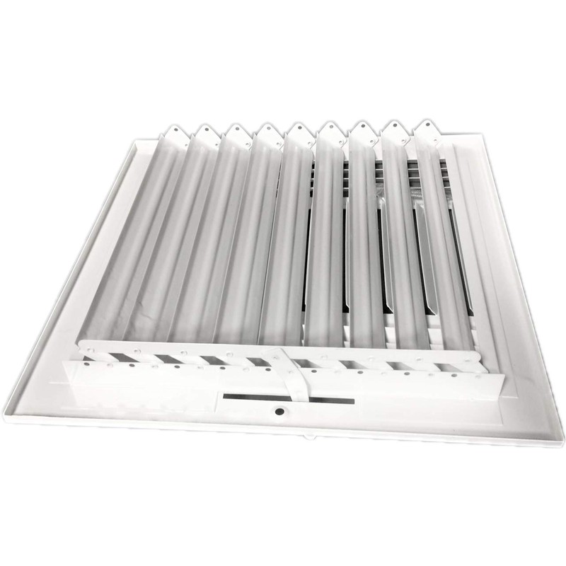 HBW 12"x 12" (Duct Opening Size) 4-Way Stamped Face Steel