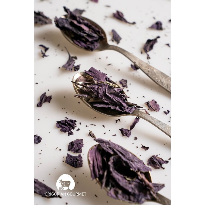 Generic Purple Basil (Ocimum basilicum) Italian Armenian Greek Basil Caffeine