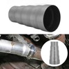 50mm‑70mm Cone Exhaust Pipe Connector 5 Step Reducer Adapter Iron