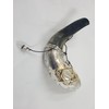Sale For Oil 13" Anointing Silver plated Rams Horn Menorah