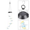 Solar Wind Chimes Light Outdoor Waterproof LED Solar Eagle Wind