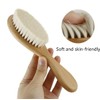 LXLUOO Baby Hair Brush and Comb Set for Newborn -