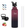 Stainless Steel Water Bottle, 750 ml Thermos Flask, BPA-Free, Drinking