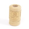 EVERLASTO Bäckergarn, solide 100 m Spulen, Baumwolle, beige (Blonde), 2mm