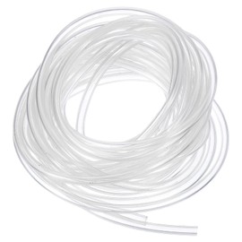 sourcing map PVC Tubing, 2.5mm ID x 3.5mm OD - 13 Feet Long Clear Vinyl Water Pipe, Lightweight Plastic Flexible Water Pipe for Aquaponics, Air Hose, Irrigation