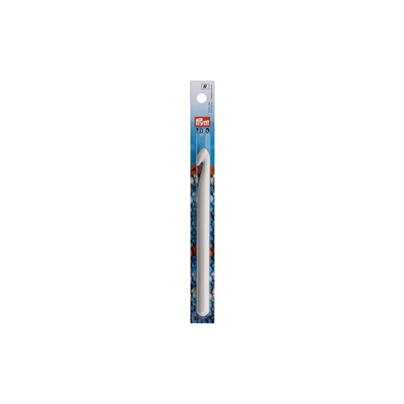 Crochet Hooks for Wool Plastic 14 cm 10.00 mm Grey