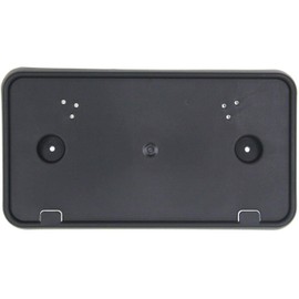 DAT AUTO PARTS Front License Plate Bracket Frame Cover Tag Holder Replacement for 2008-2011 Ford Ranger Black Textured FO1068136 BB5Z17A385BA