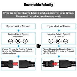 SoulBay 12W Universal AC Adapter Reversible Polarity Multi Voltage DC Power Supply, with 9pcs Adaptor Tips, Compatible with 3V to 12V Household Electronics, 1.2Amp Output