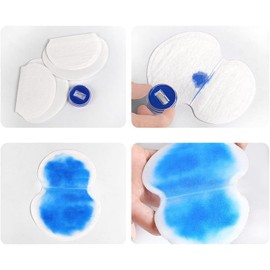 100 Uds. Almohadillas para el Sudor de las Axilas, Almohadillas para las Axilas de Larga Duración para el Sudor de las Axilas para el Verano