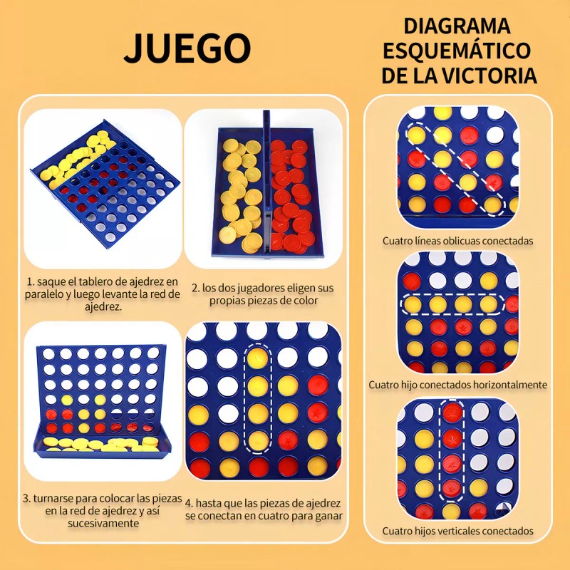 Show Me Juego De Mesa Gaming Clásico Conecta 4